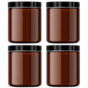 Zestaw 4x Słoik Z Zakrętką Do Przechowywania 180ml