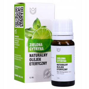 Naturalny Olejek Eteryczny 12ml Zielona Cytryna