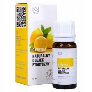 Naturalny Olejek Eteryczny Cytryna 12ml
