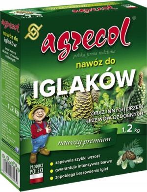 Nawóz Rośliny Iglaste Tuja Cyprys Agrecol 1,2 Kg