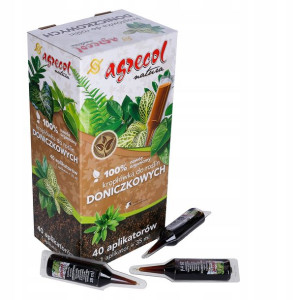 40 Kroplówek Rośliny Doniczkowe 100% Organiczne