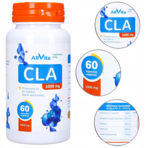 Cla Tabletki Na Odchudzanie Spalacz Allvita 60kap.