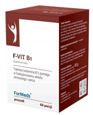 Formeds F-vit B1 60 Porcji W Proszku Układ Nerwowy