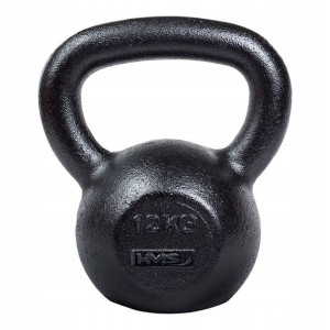 Kettlebell Żeliwny Kettle Hantle Odważnik 12kg