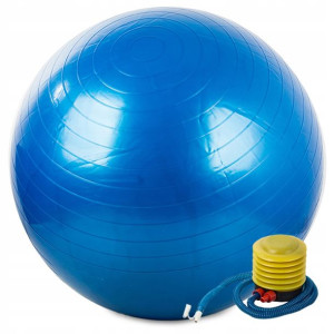 Piłka Gimnastyczna Fitness Do Ćwiczeń + Pompka 65