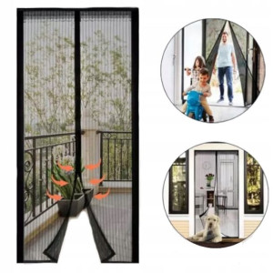 Moskitiera Siatka Na Drzwi Magnesy 210x100 Muchy