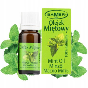 Naturalny Eteryczny Olejek Miętowy Bamer 7 Ml