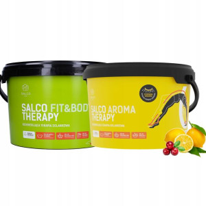 Sól Salco Sport Therapy Aroma Zestaw 6kg Oczyszcza