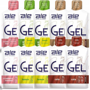 Ale Gel 55,5g Żel Energetyczny 10 Sztuk Mix Smaków