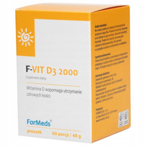 ForMeds WITAMINA D-3 F-VIT D3 2000 proszek CYKORIA