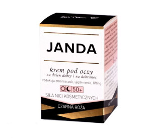 JANDA krem pod oczy 50+ 15ml #Czarna Róża