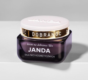JANDA krem na dobranoc 50+ 50ml #Czarna Róża