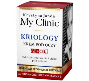 JANDA krem pod oczy 60+ MY CLINIC 15ml #Kriology