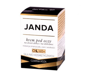 JANDA krem pod oczy 60+ 15ml #Czarna Róża