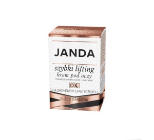 JANDA krem pod oczy szybki lifting #Olej z gardeni