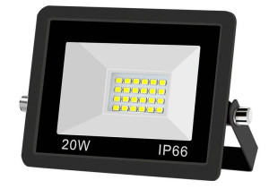 Halogen Lampa Led 20W Białe Światło Zewnętrzna