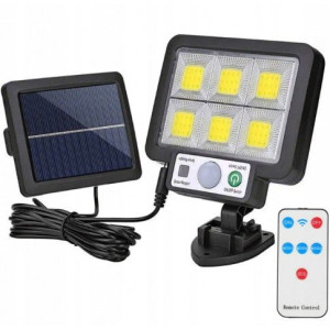 Lampa solarna uliczna LED MERKURY z czujnikiem ruchu i zmierzchu