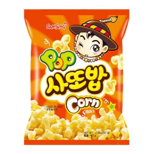 Koreańskie Chipsy Pop Corn Snack 67g SAMYANG