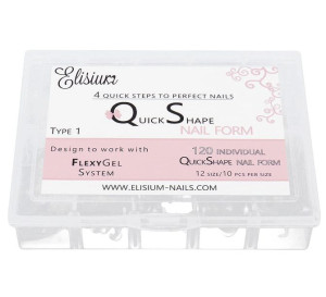 ELISIUM QUICK SHAPE formy do FLEXYGEL TYP 1 120szt