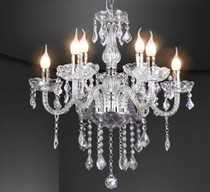 Lampa Kryształowa Cecilia Żyrandol 9 Ramienny