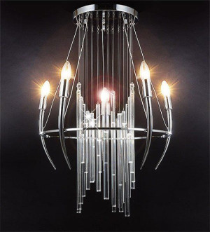 Lampa Kryształowa Castle Żyrandol Kryształowy
