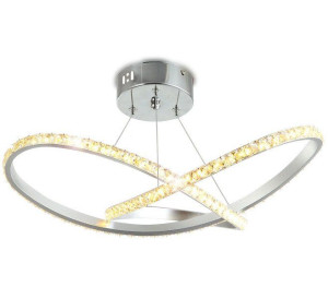 Lampa Led Wisząca Kryształowa Żyrandol Ring 36w