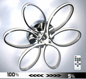 Lampa Sufitowa Led Blomma Plafon 48w 60cm + Pilot