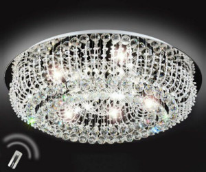 Lampa Kryształowa Plafon Marit Ø66cm G9 Led Pilot