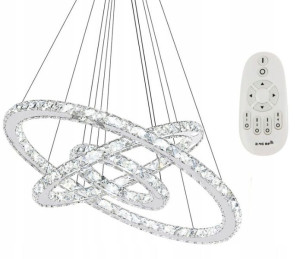Lampa Led Ring 96w Ø70cm + Pilot Barwy Ściemniacz