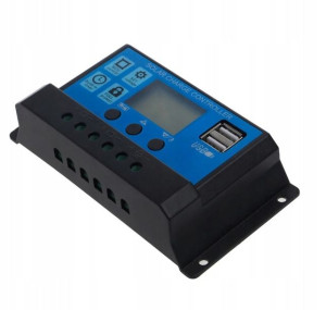 Regulator Ładowania 12v 24v Kontroler Solarny 30a