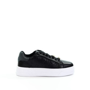 Damskie sneakersy czarne LIU JO BA3005 PX332 22222 - 38