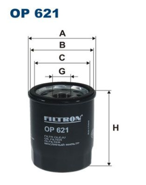 Filtr oleju FILTRON OP621 W6101