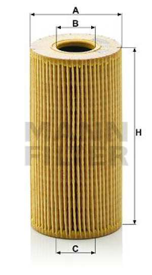 Filtr oleju MANN-FILTER HU618X