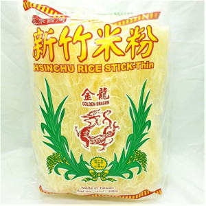 Makaron Ryżowy HSINCHU Tajwański klasyk 396g GOLDENDRAGON