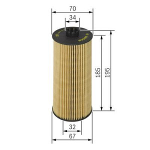 Filtr oleju BOSCH 1.457.429.152 HU842X