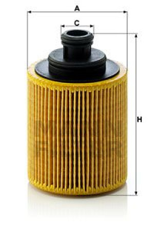 Filtr oleju MANN-FILTER HU712/7X HU7127X