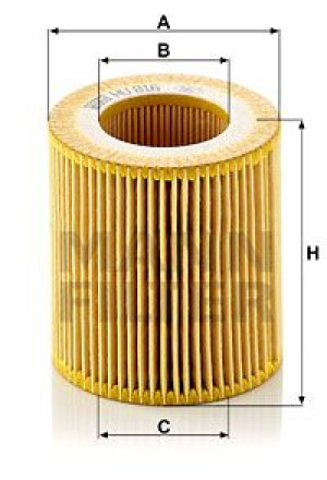 Filtr oleju MANN-FILTER HU816ZKIT