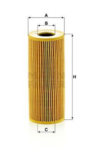 Filtr oleju MANN-FILTER HU7029Z HU722Z