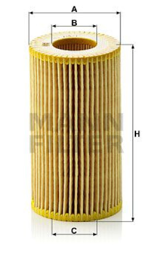Filtr oleju MANN-FILTER HU718/1N HU7181N