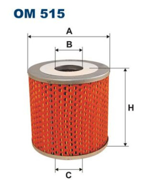 Filtr oleju FILTRON OM515 H10291N