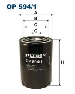 Filtr oleju FILTRON OP594/1 WP9404