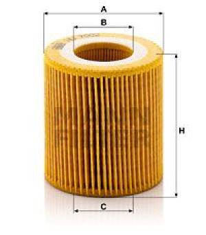 Filtr oleju MANN-FILTER HU7002Z