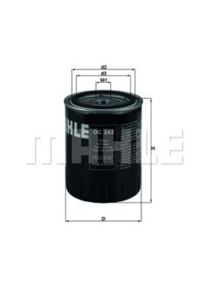 Filtr oleju KNECHT OC262 W830/1