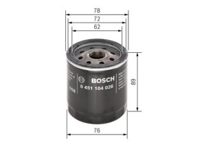 Filtr oleju BOSCH 0451104026 W71315