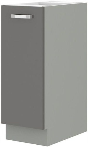 Szafka kuchenna koszyk Cargo 30 cm. Szary połysk