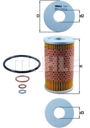 Filtr Oleju Db W123 2