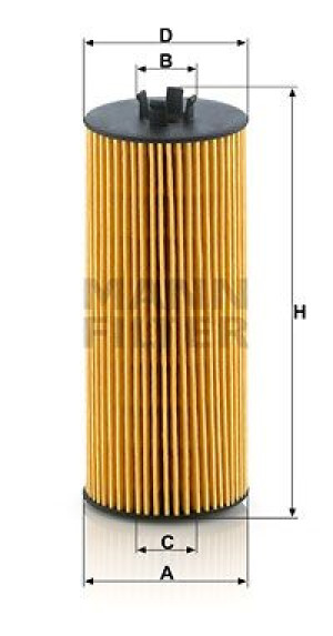 Filtr oleju MANN-FILTER HU6008Z