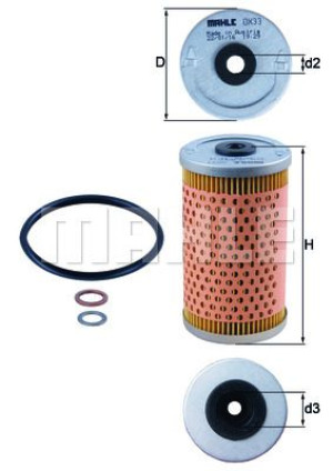 Filtr Oleju Db W123 80-85