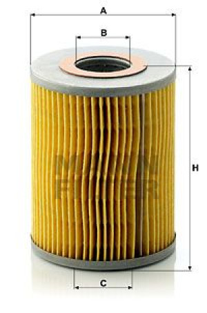Filtr oleju MANN-FILTER H1038X