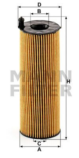 Filtr oleju MANN-FILTER HU831X